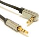 Cablexpert Καλώδιο Ήχου 3.5mm male - 3.5mm male Μαύρο 1m με Επίχρυσους Ακροδέκτες CCAP-444L-1M