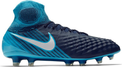 Nike Magista Obra II FG Football Shoes with Cleats Blue