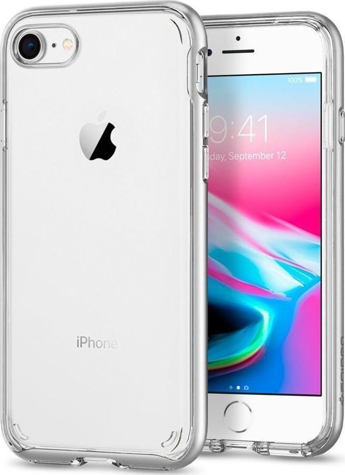 Spigen Neo Hybrid Crystal 2 Satin Silver (iPhone SE 2020/8/7) Skroutz.gr