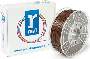 Real Filament PLA 3D Printer Filament 1.75mm Καφέ 0.5kg