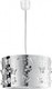 Fan Europe Pendant Light Single-Light for Socket E27 Silver