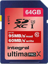 Integral UltimaPro X SDXC 64GB Clasa 10 U3 UHS-I