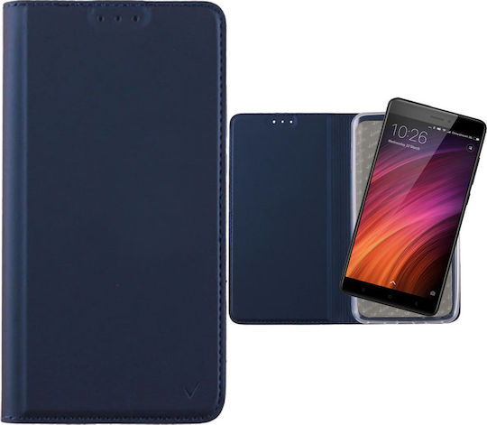 Volte-Tel Magnet Book Synthetisches Leder Blau (Redmi Note 4)