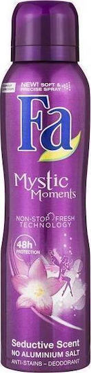 Fa Mystic Moments 48h Deodorant 48h Spray Aluminium Free 150ml