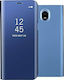 Hurtel Clear View Book Plastic Blue (Galaxy J5 2017)