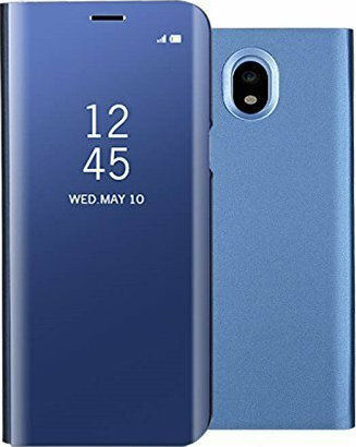 Hurtel Clear View Book Plastic Blue (Galaxy J5 2017)