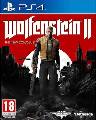 Wolfenstein II The New Colossus PS4 Game (Used)