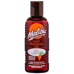 Malibu Fast Tanning Oil Waterproof Oil Tanning for the Body 100ml