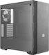 CoolerMaster Masterbox MB600L Midi Tower Κουτί Υπολογιστή με Πλαϊνό Παράθυρο Γκρι
