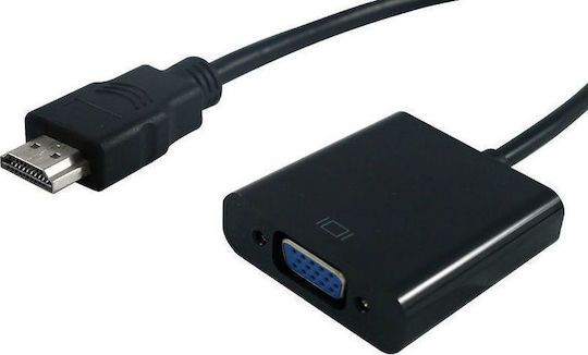 Secomp Μετατροπέας HDMI male σε VGA female (S3200-10)