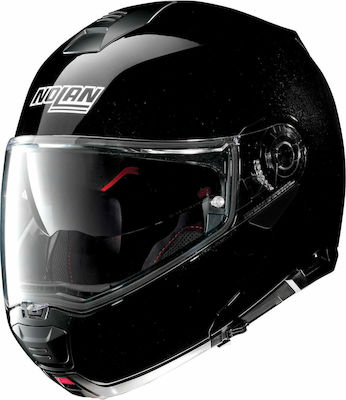 Nolan N100-5 Special N-Com Flip-Up Helmet with Sun Visor ECE 22.05 1650gr Metal Black 12