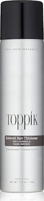 Toppik Hair Root Concealer Spray with Keratin Colored Hair Thickener Dark Brown