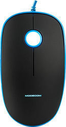 Modecom MC-M111 Wired Ergonomic Mouse Black