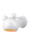 Elmark Metallic Kids Wall Light Mickey White