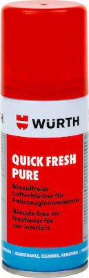 Wurth Spray Cleaning for Air Condition Quick Fresh Pure Αποσμητικό Κλιματισμού 100ml