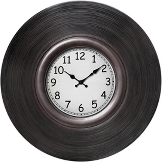 Espiel Ρολόι Τοίχου Καφέ Ø56cm