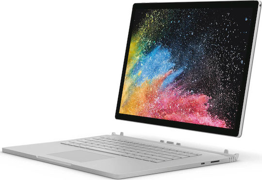 Microsoft Surface Book 2 15" Tablet (16GB/1.0TB) Ασημί