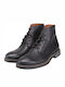 Damiani 951 Men's Leather Boots Black