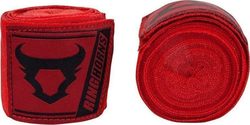 Ringhorns Handwraps Red 2.5m Benzi de mână pentru arte marțiale Roșii