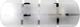 ARlight CY 150/1 Μοντέρνο Φωτιστικό Τοίχου με Ντουί E14 Λευκό 18.5x6εκ.