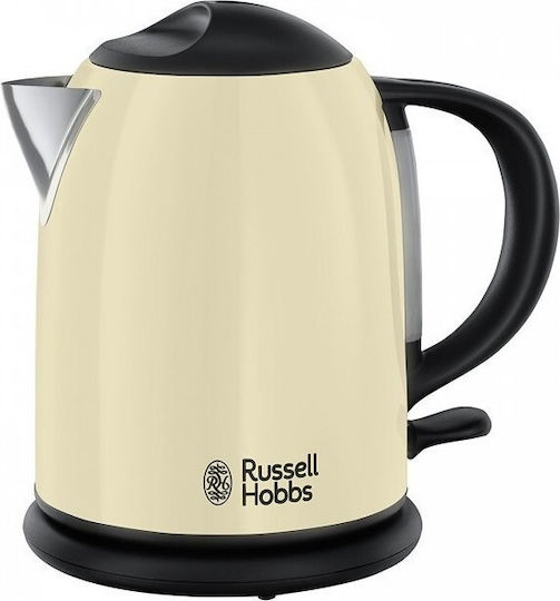 Russell Hobbs Compact Βραστήρας 1lt 2200W Μπεζ