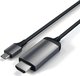 Satechi HDMI 1.3 Кабел HDMI мъжки - USB-C мъжки 1.8м Сив