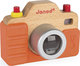 Janod Baby Camera Φωτογραφική Μηχανή made of Wood with Sounds for 18++ Months