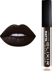 Elixir Matte Lip Gloss 413 Luxury Black 5.5ml