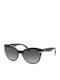 Ralph Lauren Women's Sunglasses with Black Plastic Frame and Gray Gradient Lens PH5238 169511