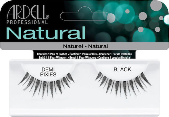 Ardell Natural False Lashes in Black color Demi Pixies