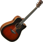 Yamaha Semi-Acoustic Guitar A3M ARE Cutaway Brown / Sunburst