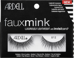 Ardell Faux Mink Ψεύτικες Βλεφαρίδες 812 σε Μαύρο χρώμα