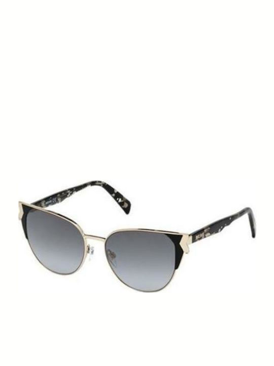 Just Cavalli Sonnenbrillen mit Gold Rahmen und Gray Linse JC825S 55C