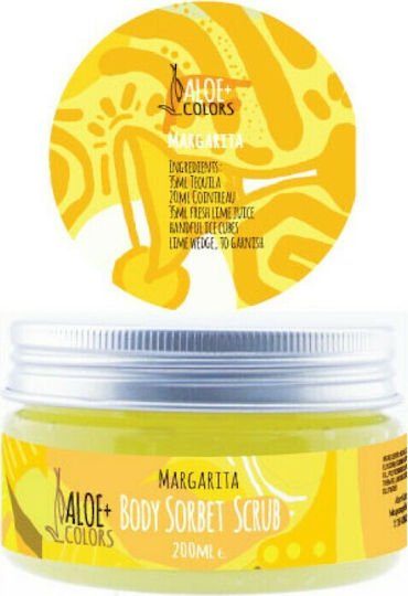 Aloe Colors Sorbet Scrub for Face & Body Margarita 200ml