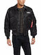 Alpha Industries CWU 45 Men's Bomber Jacket Black