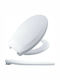 Dimitracas Plastic Toilet Seat White Bemis 7250 TP 31.7-43cm