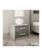 Bedside Table Olympus Wooden Castillo Toro 47.5x40.5x40.5cm