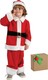 Fun Fashion Kids Christmas Costume Santa Claus Santa Claus Red