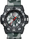 Herrenuhr 45mm Batterie mit Stoffarmband