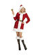 Christmas Costume Santa's Little Helper Red