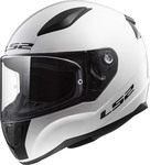 LS2 Rapid Mini Solid White Kids Motorcycle Helm...