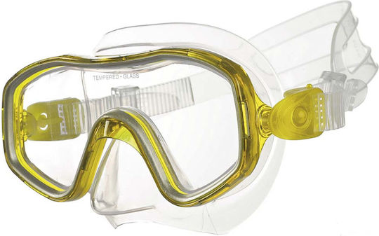 AMILA Smile Silicon Kids Diving Mask Silicone Yellow