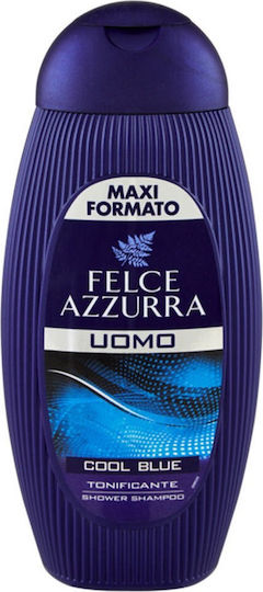 Felce Azzurra Uomo Cool Blue Αφρόλουτρο σε Gel για Άνδρες & Άρωμα Εσπεριδοειδή 400ml