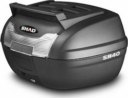 Shad SH40 Cargo Motorcycle Top Case 40lt Black D0B40199