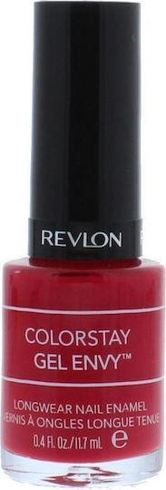 Revlon Colorstay Gel Envy Glossy Βερνίκι Νυχιών Μακράς Διαρκείας Κόκκινο 11.7ml