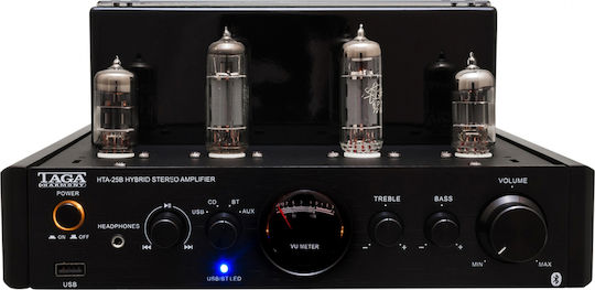 Taga Harmony HTA-25B Hybrid Integrated Hi-Fi Amplifier Stereo 25W/4Ω 18W/8Ω Black