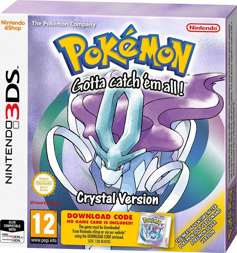 Pokemon Crystal Version Edition 3DS Game Skroutz.gr