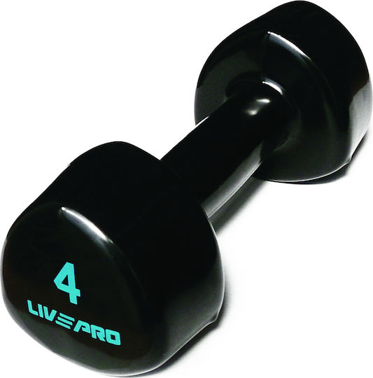 Live Pro Vinyl Set of Dumbells 2 x 4kg