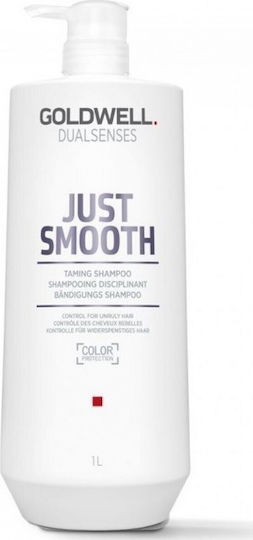 Goldwell Dualsenses Just Smooth Taming Șampon de Hidratare și Netezire pentru Păr Vopsit 1000ml