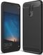 Hurtel Carbon Fiber Brushed Back Cover Σιλικόνης Μαύρο (Huawei Mate 10 Lite)
